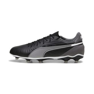 Puma Unisex Adults King Match FG/AG Soccer Shoe, PUMA Black-PUMA White-Cool Dark Gray, 11.5 UK