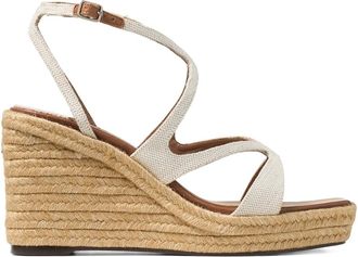 Jimmy Choo London 85mm Ayla sandals - women - Calf Leather/Calf Leather/Rubber - 39,5 - Neutrals