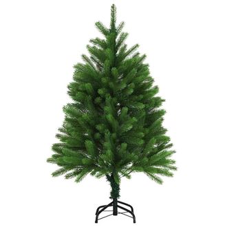vidaXL &Aacute;rbol De Navidad Artificial Hojas Realistas Verde 120 Cm Vidaxl