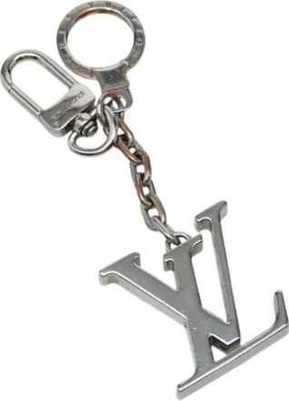 Louis Vuitton Pre-owned Accessories, female, Gray, Size: ONE SIZE Pre-owned Keyring