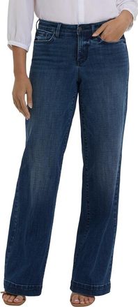 NYDJ Nydj Petite Teresa Moonlight Wide Leg Jean