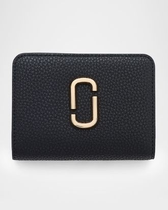 Marc Jacobs The Pebble J Marc Mini Compact Wallet