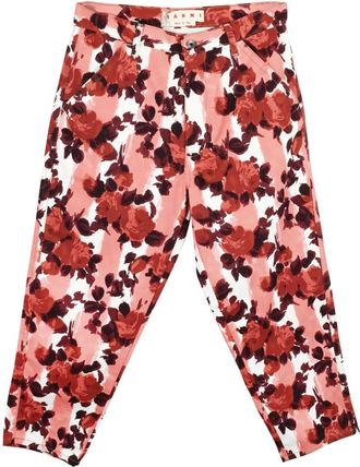 Marni anita print drop cotton pants Size 26/66