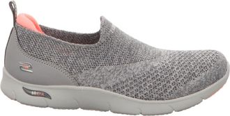 Skechers Casual Veterschoenen in Grijs - Dames - Sneakers - Grijs - 41 EU - Schoenen