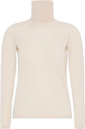 Max Mara Su&eacute;ter de cuello alto Saluto - Knitwear - Mujer - Blanco - XL