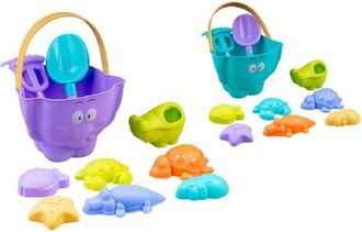 Trade Shop Trade Shop - Set 10pz Attrezzi Giochi Spiaggia Mare Sabbia Pala Secchiello Per Bambini 6558012