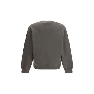 Maison Kitsun&eacute; Mens Brown Cotton Sweatshirt Clothing