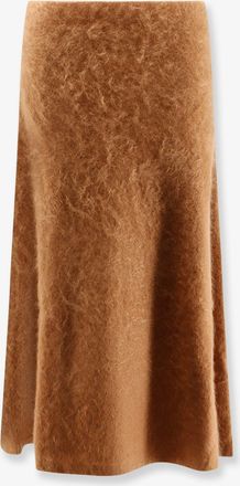 Nude Gonna Midi in cashmere - NUDE - gender_Woman