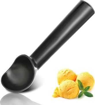 OEM Cuchara Met&aacute;lica Profesional Para Helado Con Mango Antideslizante Y C&oacute;modo - Apta Para Lavavajillas