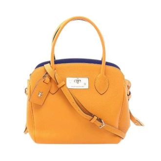 Louis Vuitton Pre-owned Mira PM Lederen Handtas - Dames - Pre-owned - Oranje - Maat: ONE Size Leer