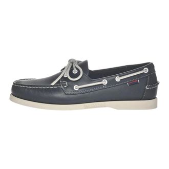Sebago Sailor Shoes, male, Blue, Size: 11 US Docksides Portland