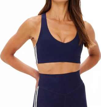 The Upside Daytona Jetta Racerback Bra In Navy