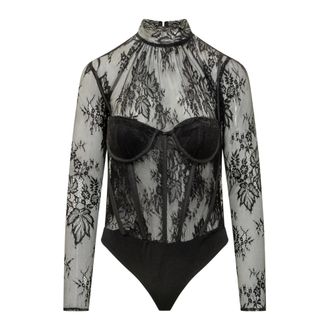 Actualee S2613Bu Body Bustier - - Tops - Donna - Nero - S