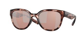 Costa 6S9051 Salina Polarized 905105 Womens Sunglasses Tortoiseshell Size 53