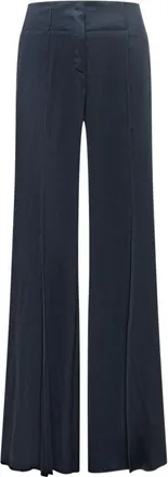 Seafarer Blue Regular Flat Front Pants