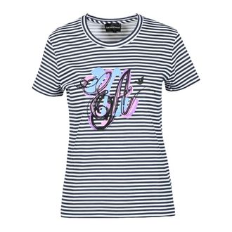 Emporio Armani Dames, Tops, Zwart, Maat: XS Katoen