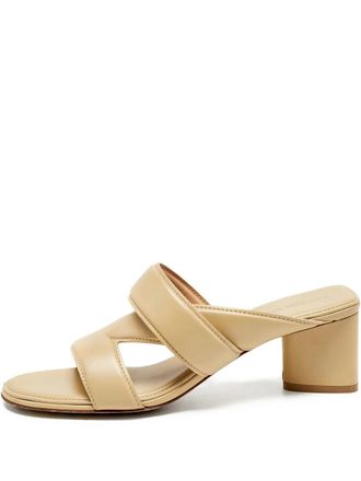 Bottega Veneta strappy leather sandals - Neutrals