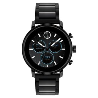 Movado Connect Black Dial Mens Watch 3660037