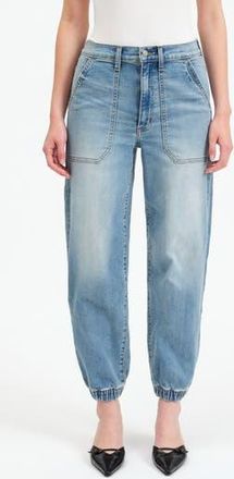 Daze The Champ High Waist Denim Joggers in Wings at Nordstrom Rack, Size 26