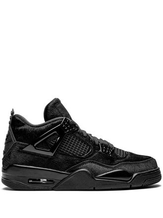 Nike Jordan x Olivia Kim Air Jordan 4 Retro No Cover sneakers - Black
