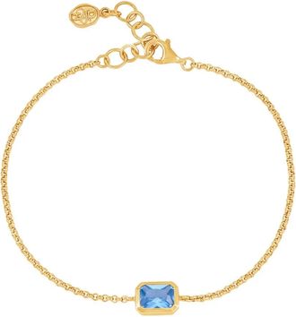 Dower & Hall Bracciale a catena Octagon - Oro