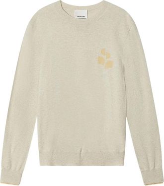 Isabel Marant Antea pullover met logodetail - Beige