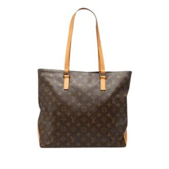 Louis Vuitton Pre-owned Tote Bags, female, Brown, Size: ONE SIZE Pre-owned Cabas Mezzo
