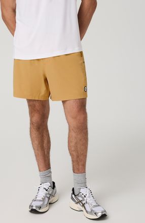 Vuori Clothing Kore Shorts Lined 5 | Brass | XS, Size Extra Small