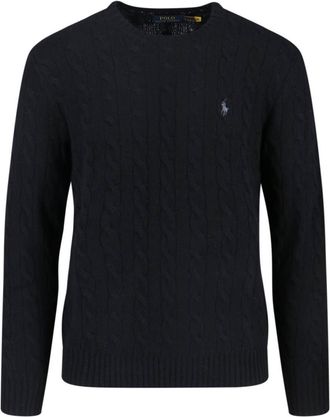 Polo Ralph Lauren Maglione A Trecce Logo