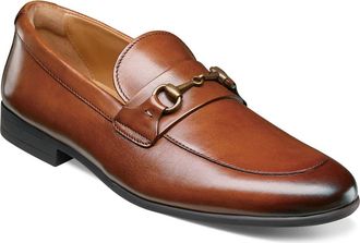 Florsheim Modena Moc Toe Bit Loafer in Cognac at Nordstrom, Size 10.5