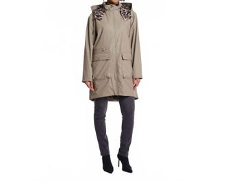 Rino&Pelle Womens Waterproof Polyester Raincoat In Beige