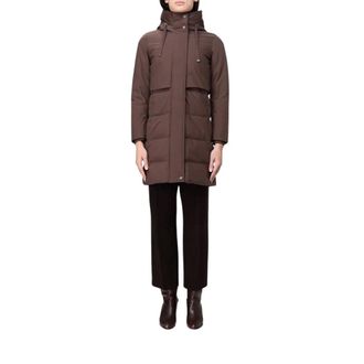 Duno Jassen, Dames, Bruin, S, Polyester, Charlene Winterjas