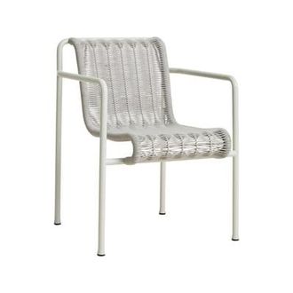 HAY Dining chair Palissade Cord - Grey - Epoxy lacquered steel - Designer Ronan & Erwan Bouroullec