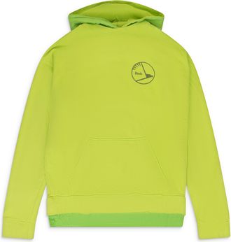 Rhude Green Layered Hoodie