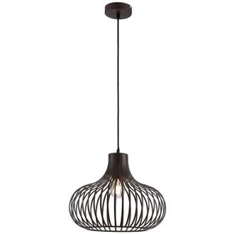 Nowa Globo - L&aacute;mpara Colgante - Mateo - Marr&oacute;n - Metal - L&aacute;mpara De