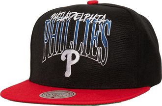 Mitchell & Ness Mens Mitchell & Ness Black Philadelphia Phillies Rise Up Snapback Hat at Nordstrom