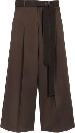 Ports 1961 Pantaloni plissé - 573-BROWN
