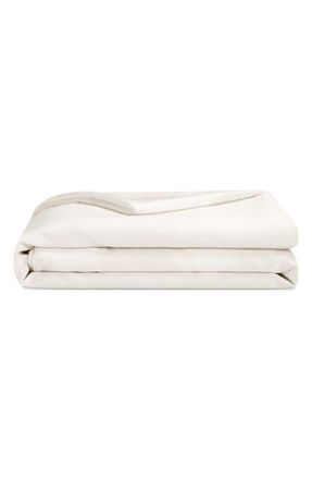 Cozy Earth Wrinkle Resistant Duvet Cover in Creme at Nordstrom, Size Queen