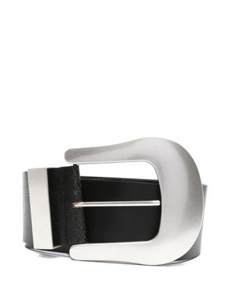 Vaquera leather belt - Black