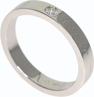 Cartier Platinum 950 Band Ring (Pre-Owned)