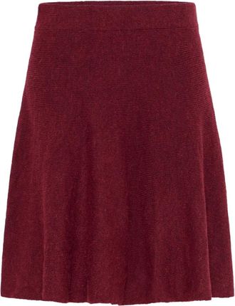 Ichi Gonne corte - - Skirts - Donna - Rosso - L