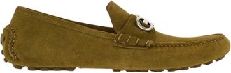 Ferragamo Mocassini Driving Grazioso - - Shoes - Uomo - Verde - 44 EU