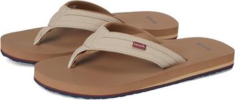 Sanuk Ziggy Mens Sandals Oxford Tan : 10 D - Medium, Leather/Rubber