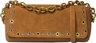 Marc Ellis Schoudertas - Dames - Schoudertassen - Bruin - ONE Size - Polyester - Tassen