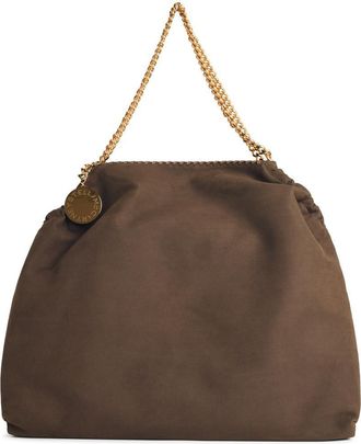 Stella McCartney Stella Mc Cartney Tote Falabella bruine veganistische leren tas met trekkoord