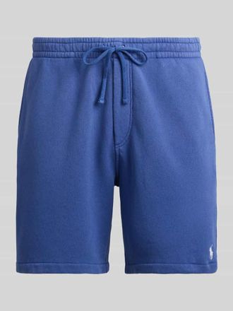 Polo Ralph Lauren Regular Fit Sweatshorts aus Baumwoll-Mix in Royal, Gr&ouml;&szlig;e S