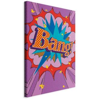 OEM Imagen - Arte Callejero De C&oacute;mic (1 Parte) - Inscripciones Coloridas Sobre Un Fondo Colorido
