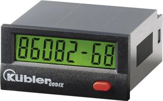 OEM K&uuml;bler Codix 134 Contador Horario Electr&oacute;nico Negro