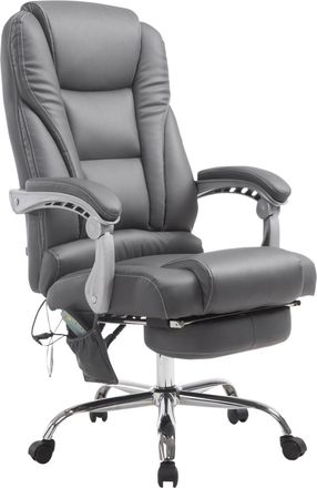 Clp Silla De Oficina Pacific Con Funci&oacute;n Masaje Gris