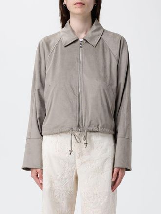 Liu Jo Giacca camicia in tessuto scamosciato